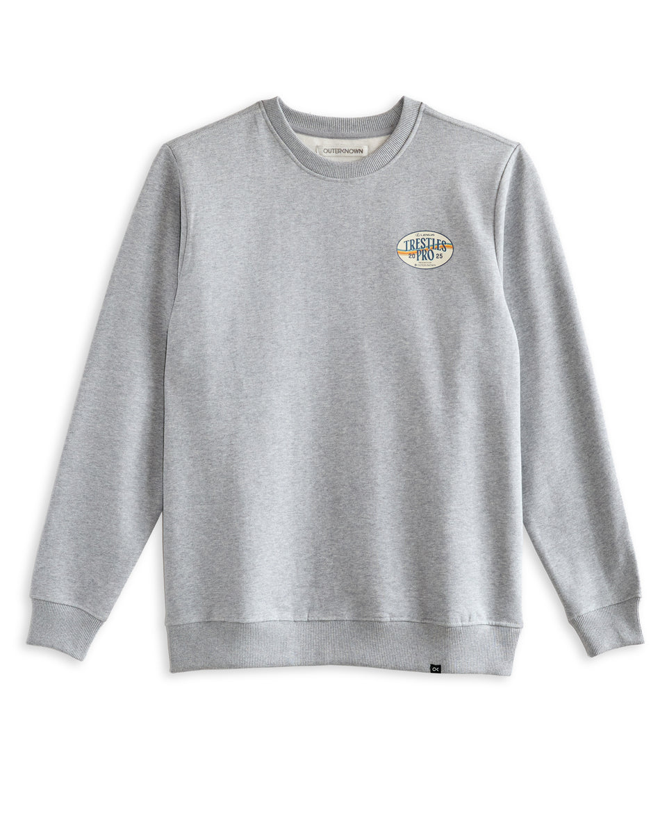 スウェット・トレーナー ROA RBMW0293YA29 Sweatshirts Sweaters Grey Women's Organic Pullover Sweatshirt [Light Heather Grey]
