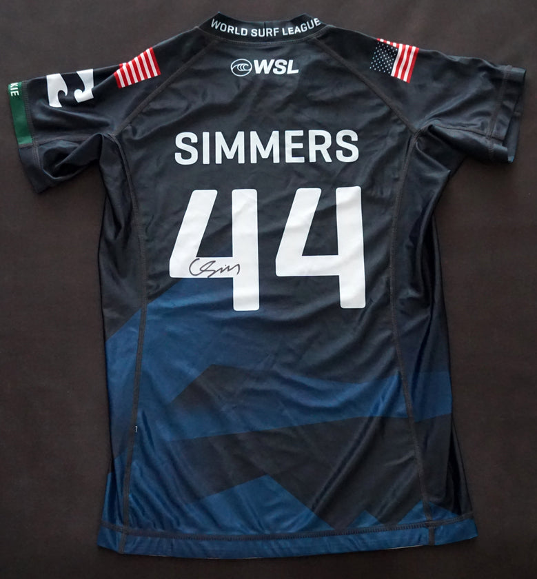 Signed Caitlin Simmers Competition Jersey (2022 Billabong Pro Pipeline)