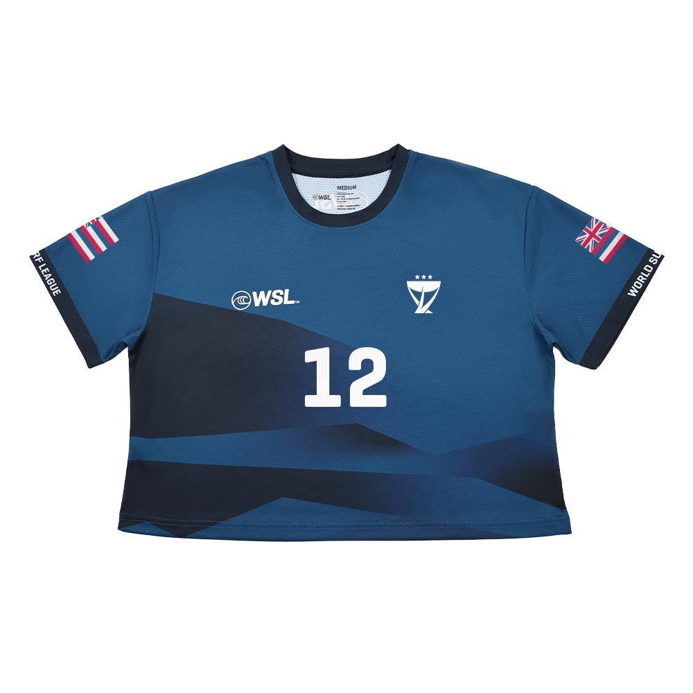 新品WSLジョンジョンフローレンス コンテストジャージMサイズ 2025 Official John John Florence Crop Jersey – World Surf League