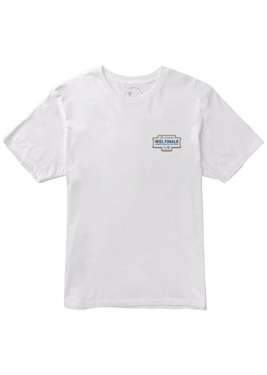 2024 Lexus WSL Finals Top 5 Tee (Vintage White) – World Surf