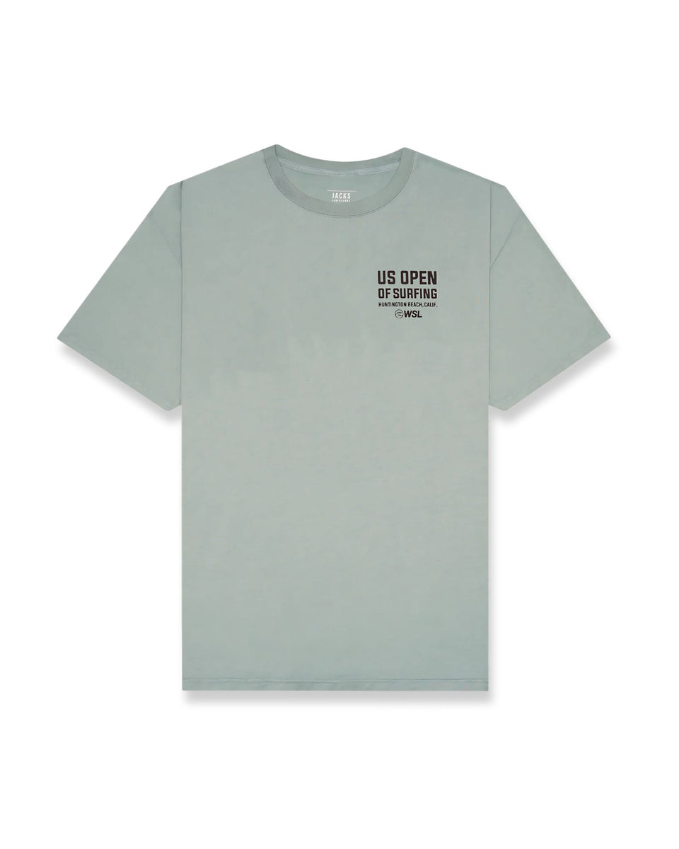 2025 Lexus US Open of Surfing Runner S/S Tee - Cypress Green