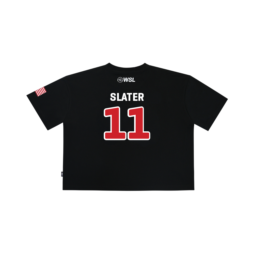 2025 Official Kelly Slater Crop Jersey Tee – World Surf League