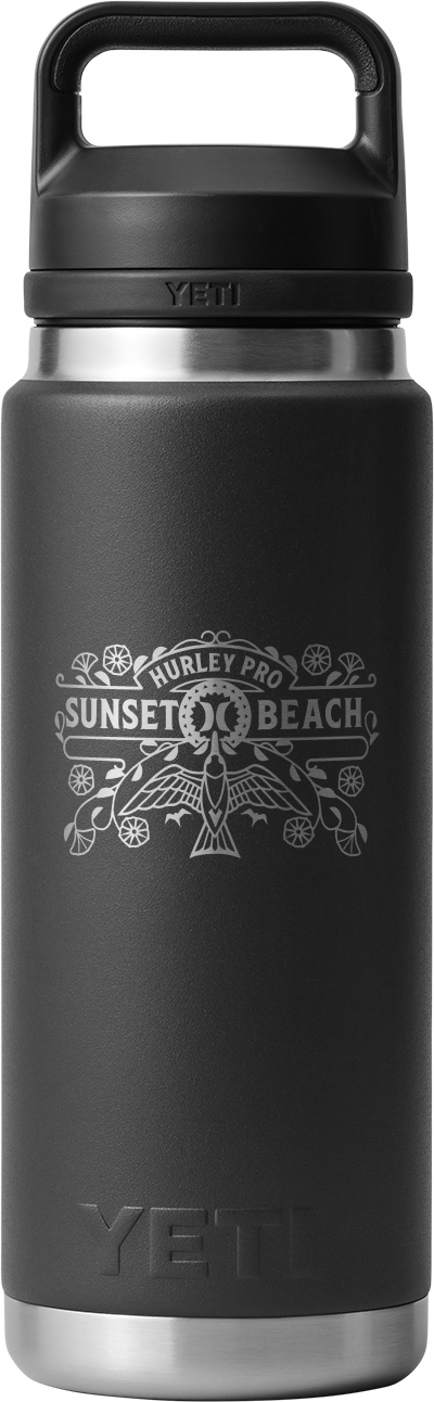 2024 Hurley Pro Sunset Beach YETI Rambler 26 oz Chug Bottle