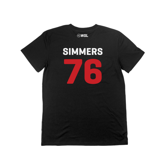 2024 オフィシャル ケイトリン シマーズ ジャージ T シャツ