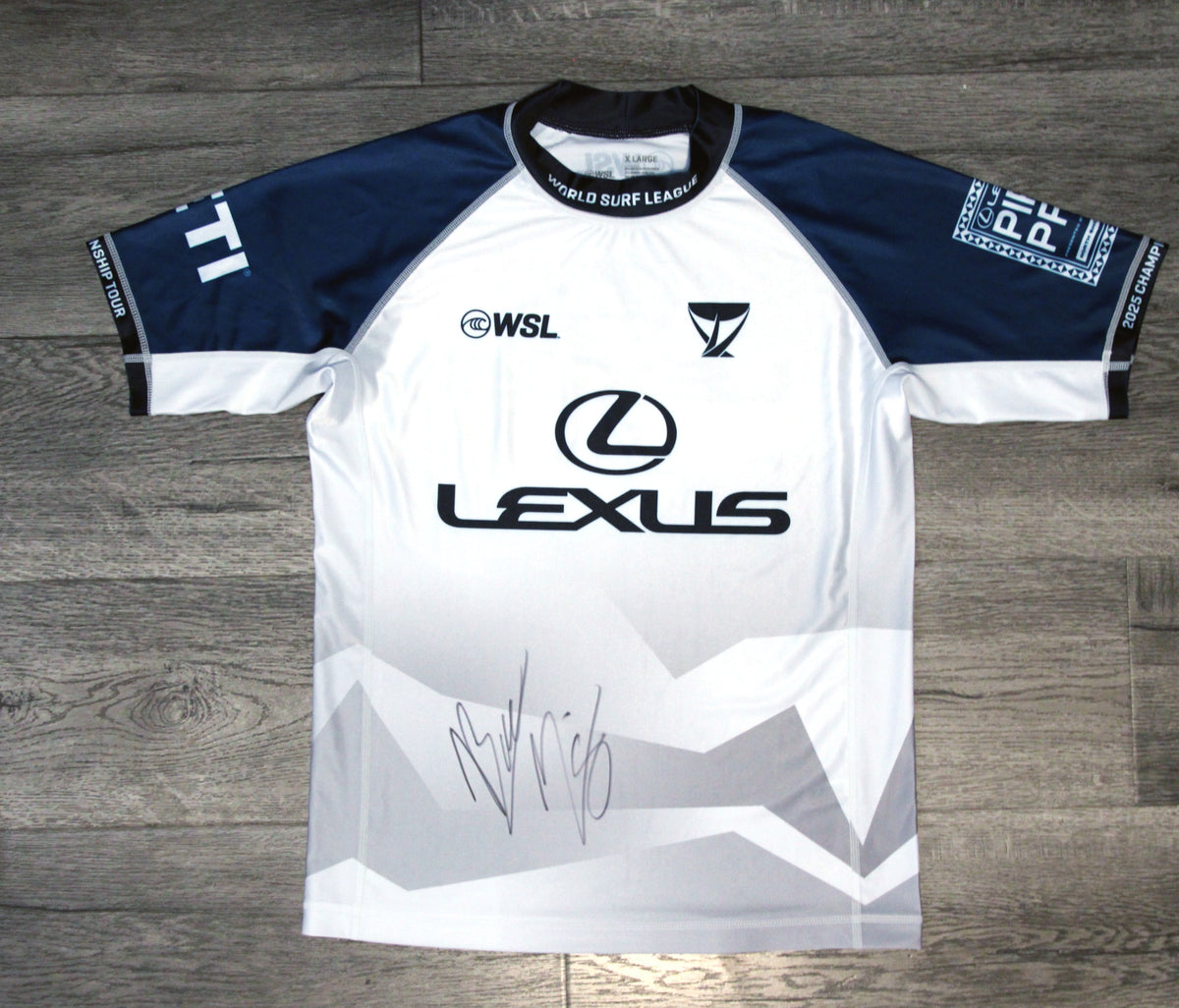 Signed Barron Mamiya Competition Jersey (2025 Lexus Pipe Pro