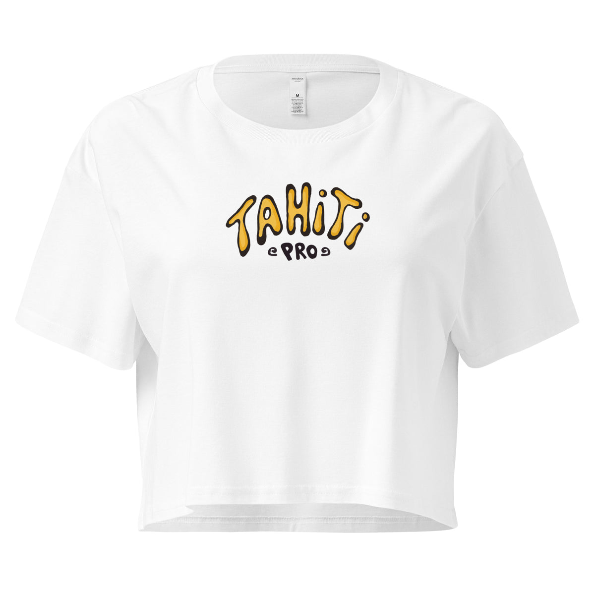 9090 Dot Cropped Tee White ホワイト 9090_TOPS – YZ