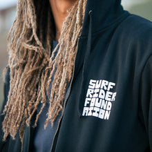 Load image into Gallery viewer, Surfrider Palm Paradise Zip Hoodie