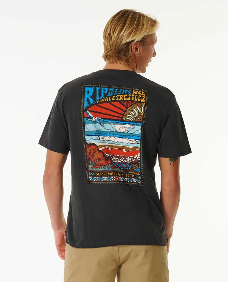 2023 Rip Curl WSL Finals Unisex Peak Tee – World Surf League