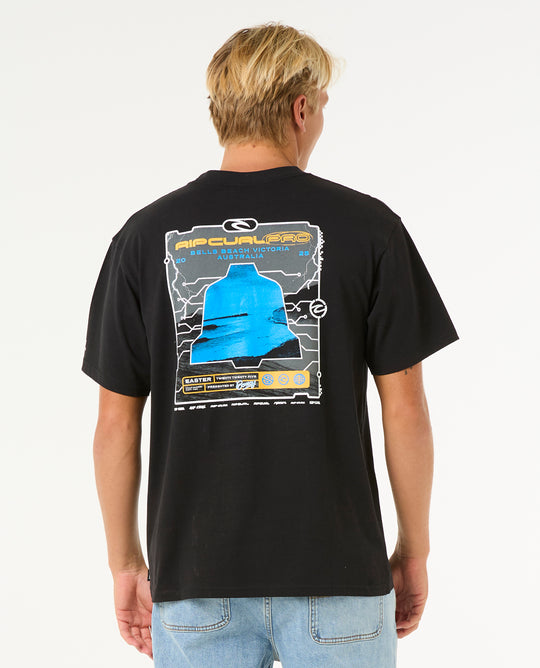 2025 Rip Curl Pro Bells Tee (Black)