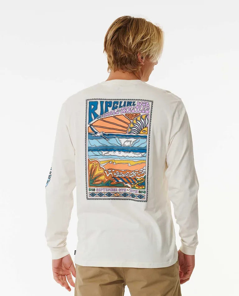 2023 Rip Curl WSL Finals Long Sleeve Split Tee