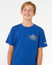 Carregar imagem no visualizador da galeria, 2025 Rip Curl Pro Bells Kids Tee (Electric Cobalt)