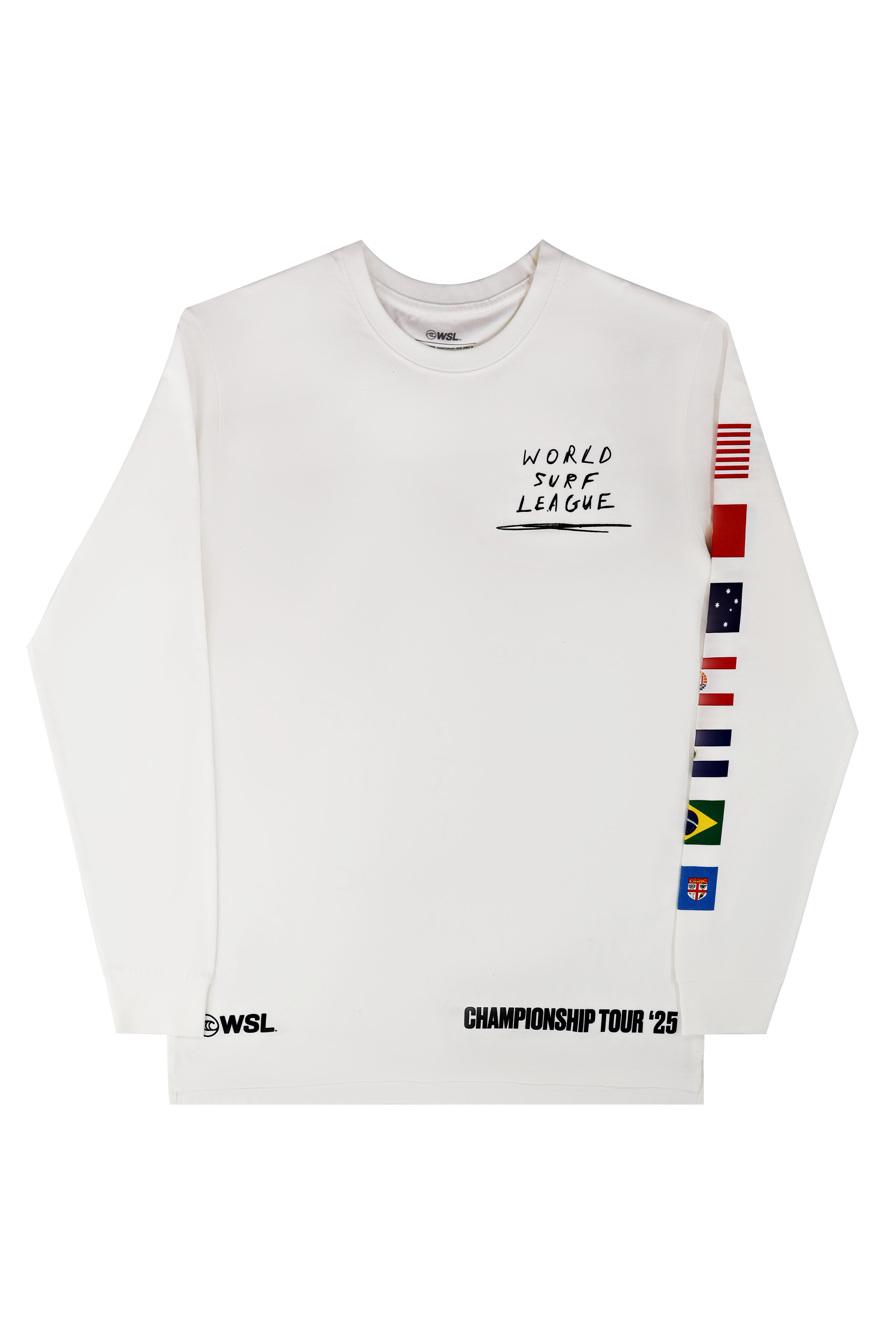 2025 CT Long Sleeve Flag Tee – World Surf League
