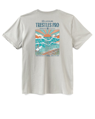 2025 Trestles Pro Pocket Tee (Grey)