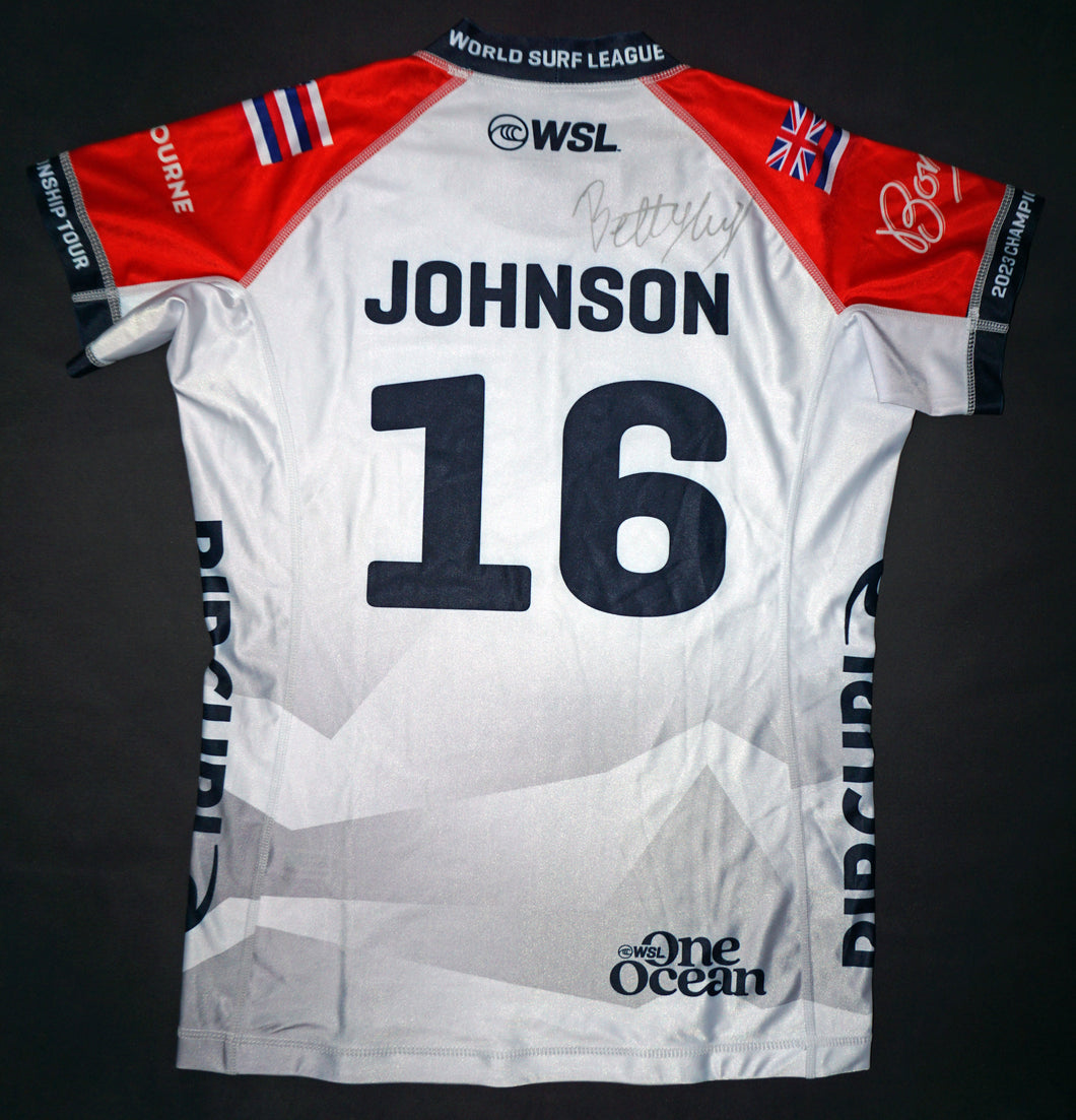 Signed Bettylou Sakura Johnson Competition Jersey (2023 Rip Curl Pro Bells Beach)