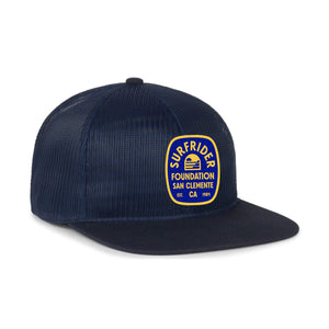 Surfrider Retro Badge Mesh Trucker Hat