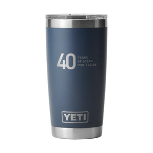Surfrider Anniversary YETI Rambler - Navy