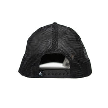 Load image into Gallery viewer, Surfrider Logo Trucker Hat (Black)