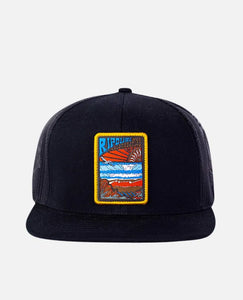 2023 Rip Curl WSL Finals Trucker Hat (Washed Black)