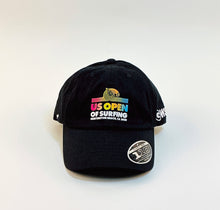 Load image into Gallery viewer, 2025 Lexus US Open of Surfing Dad Hat (Black)