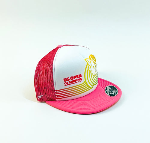 2025 Lexus US Open of Surfing Foam Trucker Hat (Pink)