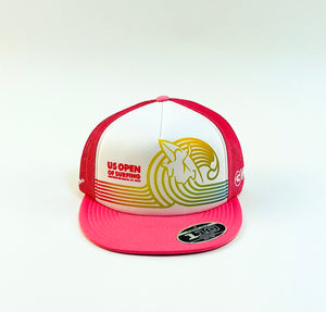 2025 Lexus US Open of Surfing Foam Trucker Hat (Pink)
