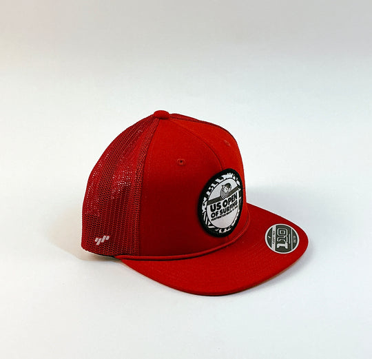 2025 Lexus US Open of Surfing Rope Trucker Hat (Red)