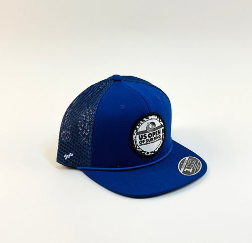 2025 Lexus US Open of Surfing Rope Trucker Hat (Blue)