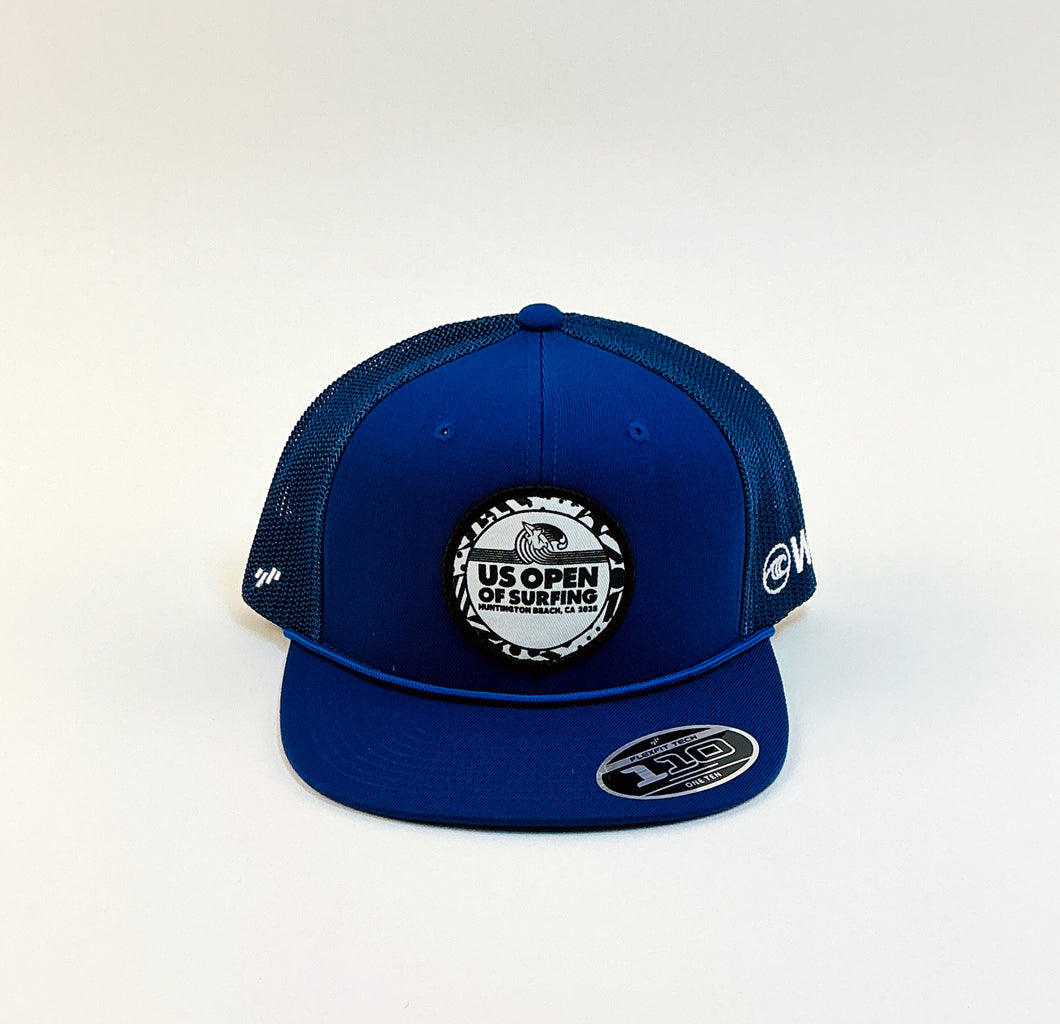 2025 Lexus US Open of Surfing Rope Trucker Hat (Blue)