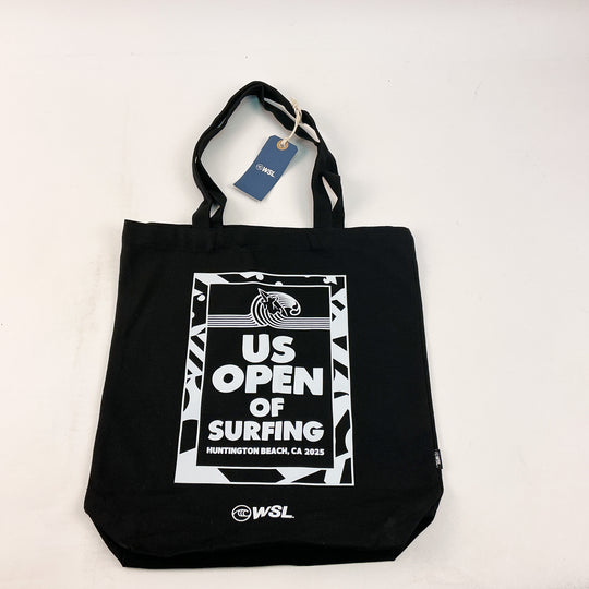 2025 Lexus US Open of Surfing Tote Bag (Black)