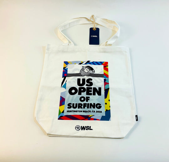 2025 Lexus US Open of Surfing Tote Bag (White)