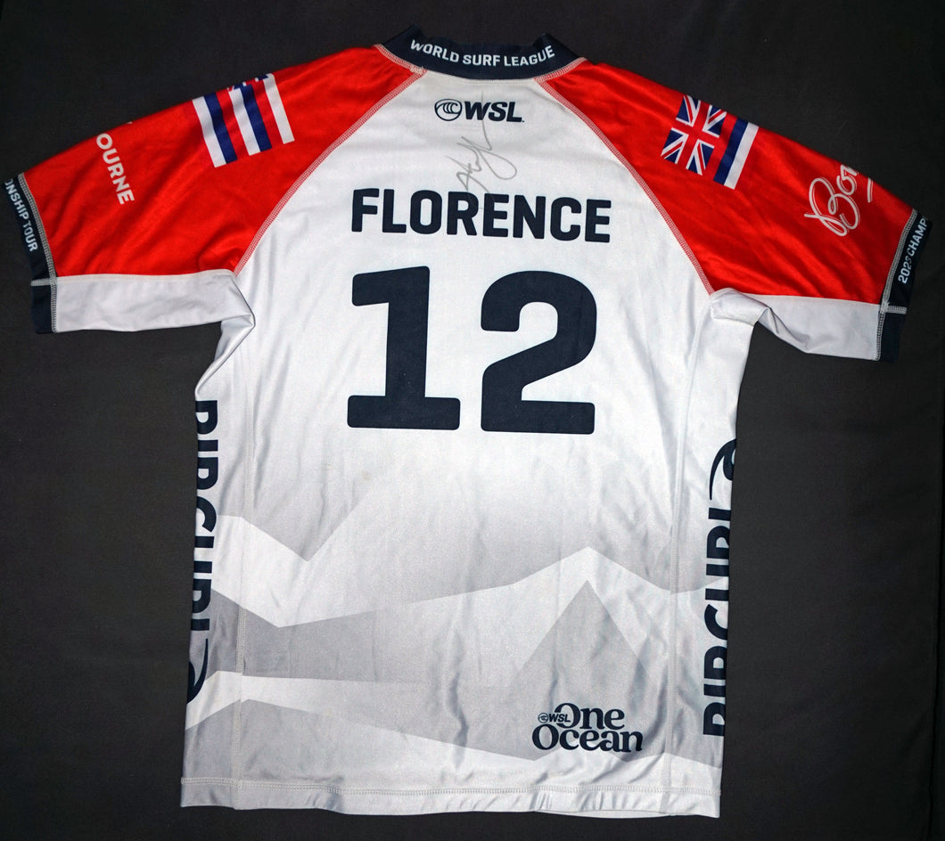 Signed John John Florence Competition Jersey (2023 Rip Curl Pro Bells Beach)