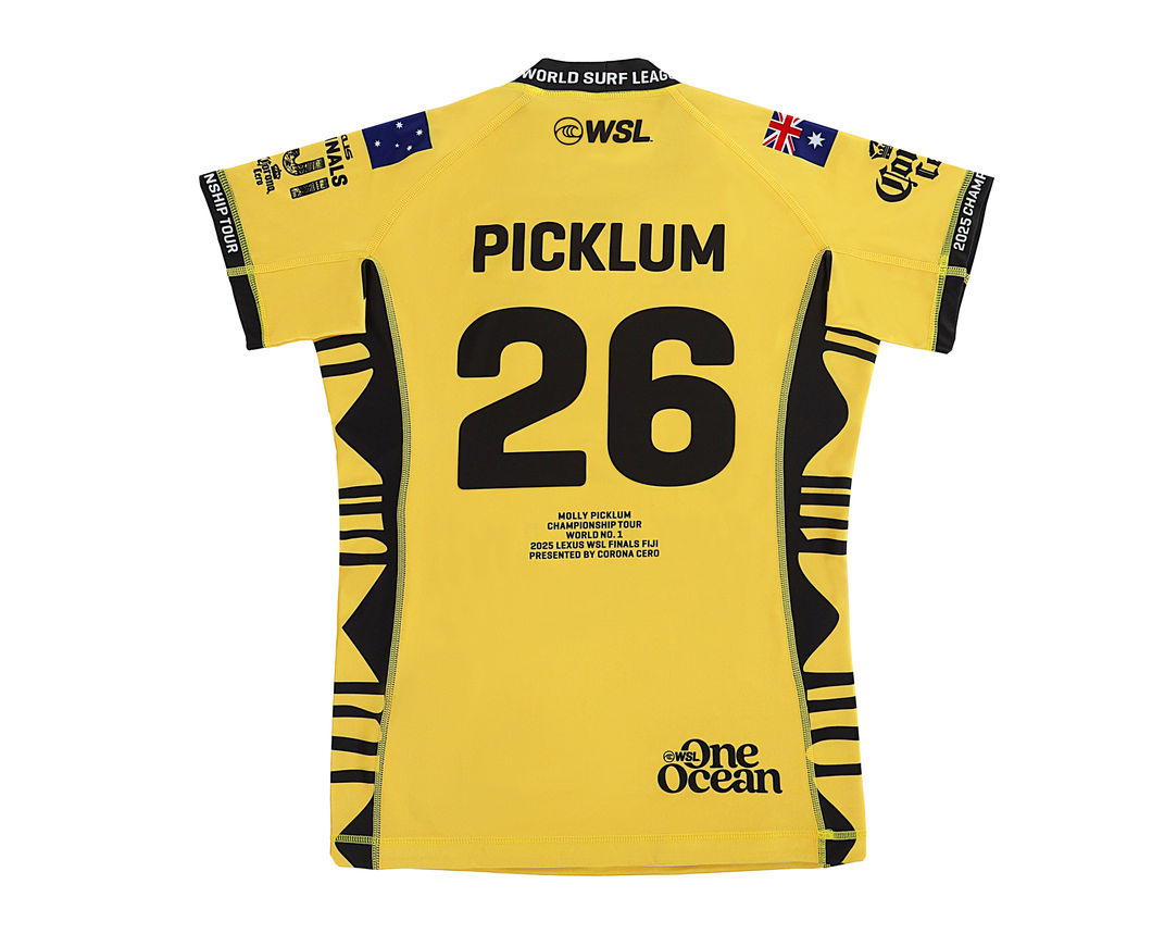 Official Competition Jersey: Molly Picklum, Lexus WSL Finals Fiji 2025