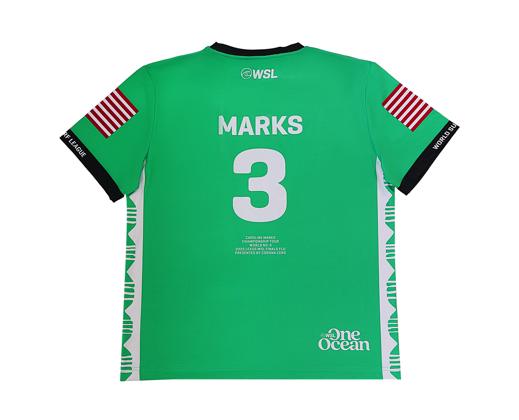 2025 Lexus WSL Finals Fiji Jersey: Caroline Marks