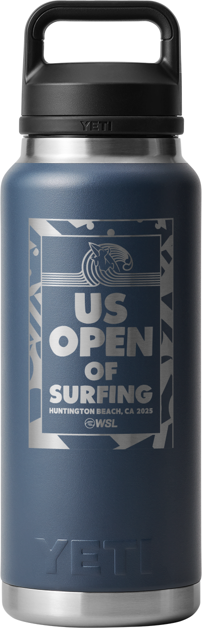 2025 Lexus US Open of Surfing YETI Rambler 36 oz Bottle (Navy)
