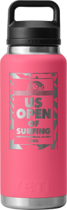 2025 Lexus US Open of Surfing YETI Rambler 36 oz Bottle (Pink)