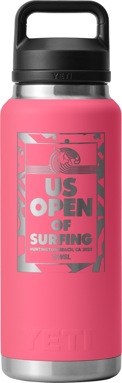 2025 Lexus US Open of Surfing YETI Rambler 36 oz Bottle (Pink)