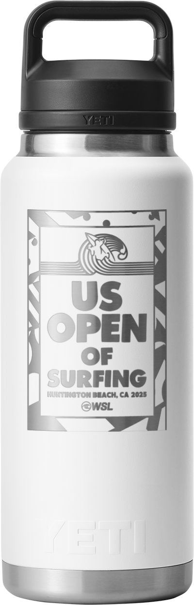 2025 Lexus US Open of Surfing YETI Rambler 36 oz Bottle (White)