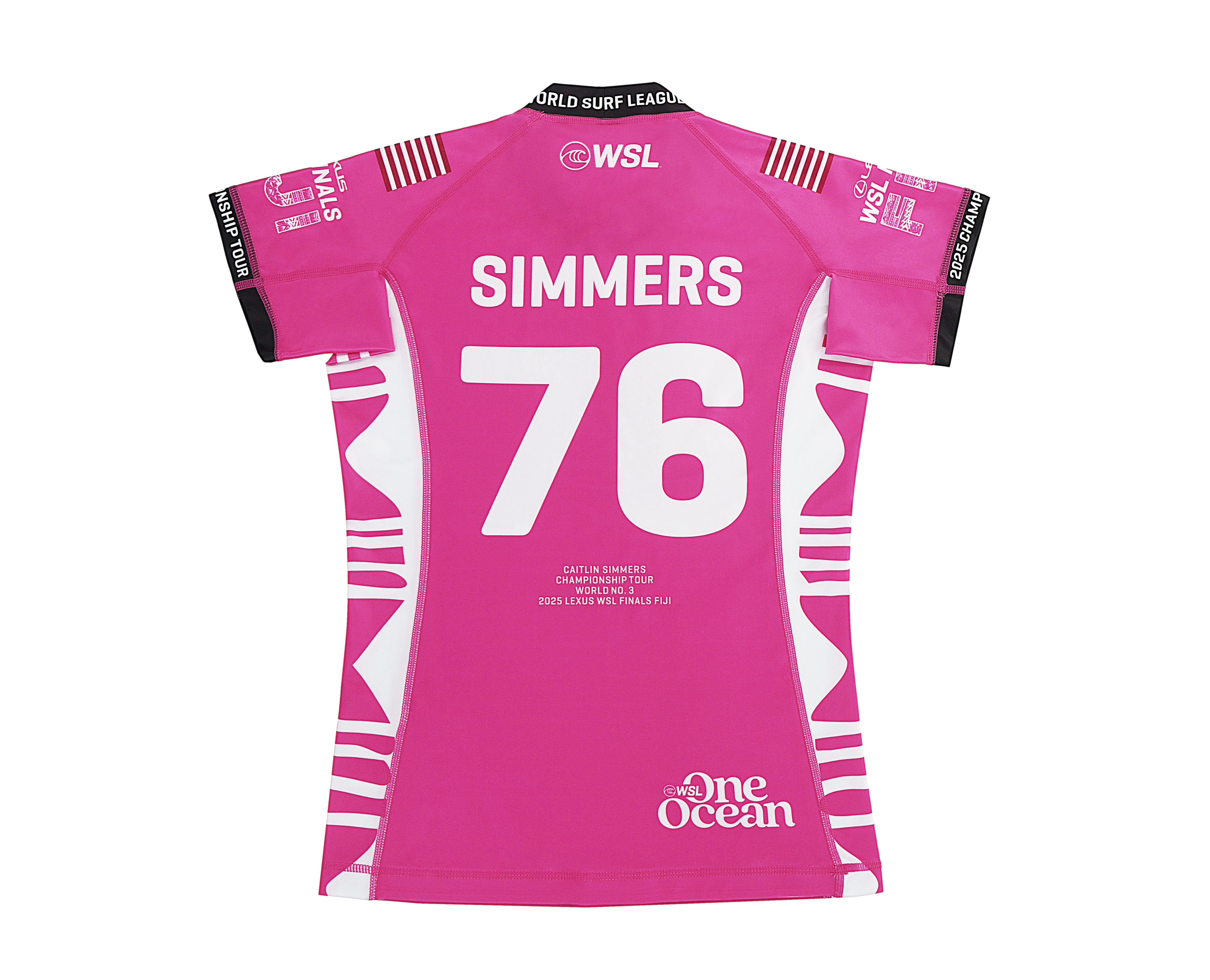 Official Competition Jersey: Caitlin Simmers, Lexus WSL