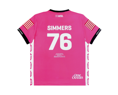 2025 Lexus WSL Finals Fiji Jersey: Caitlin Simmers