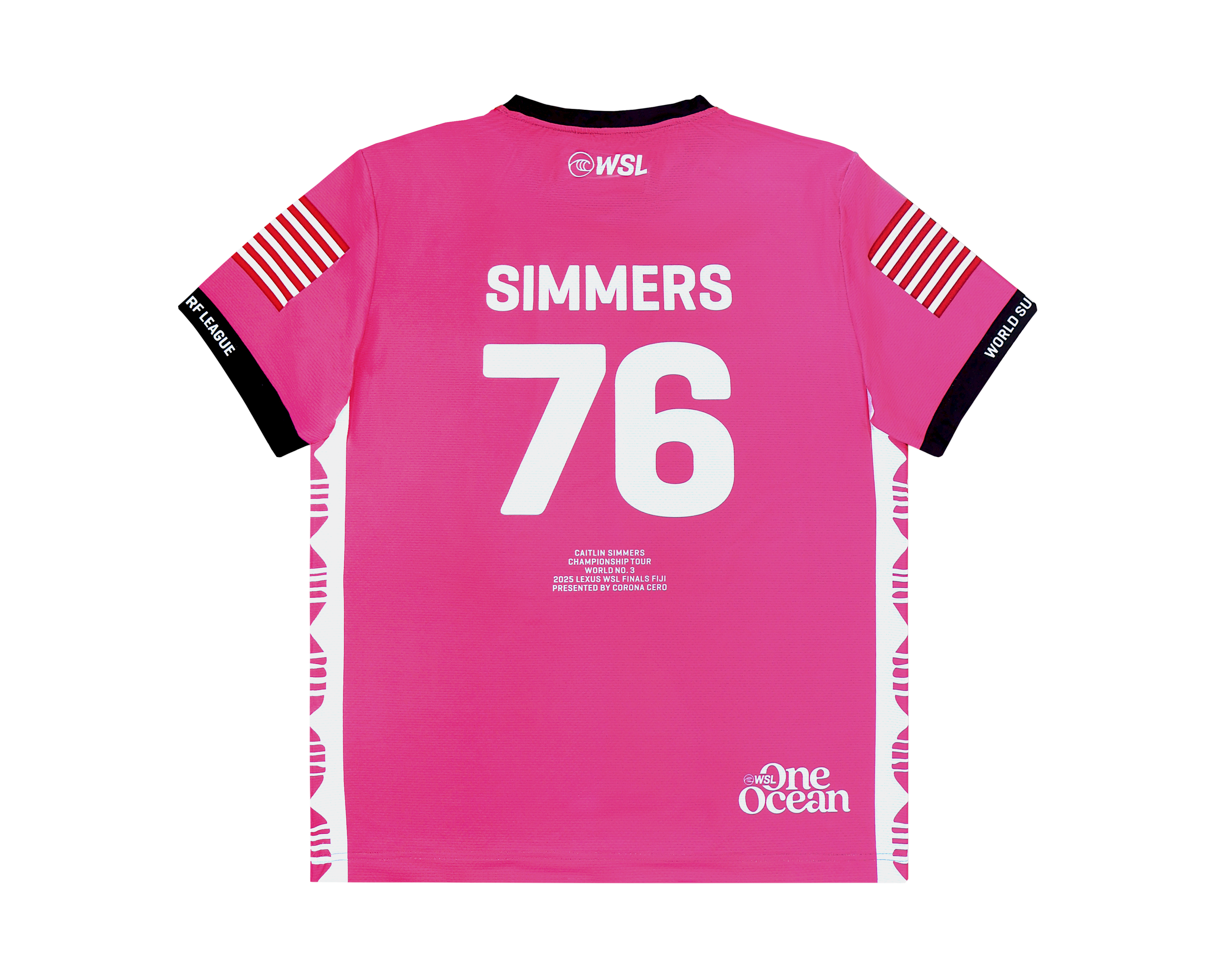 2025 Lexus WSL Finals Fiji Jersey: Caitlin Simmers – World