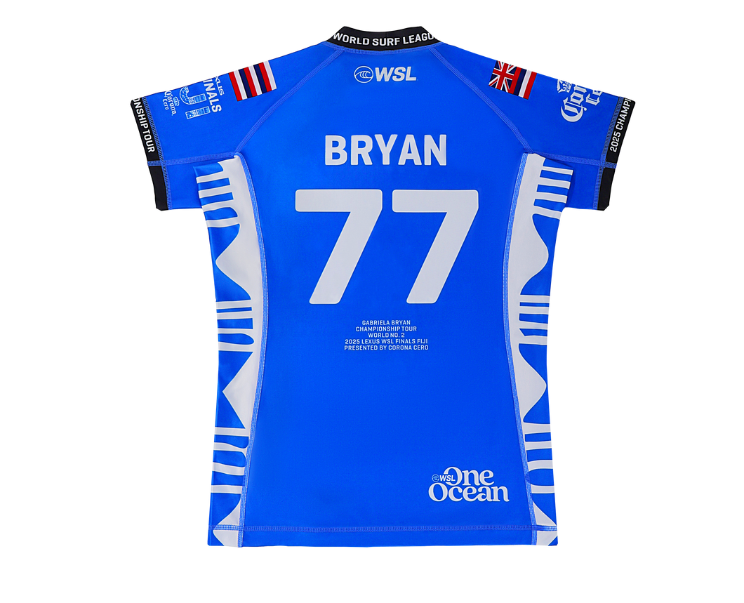 Official Competition Jersey: Gabriela Bryan, Lexus WSL Finals Fiji 2025