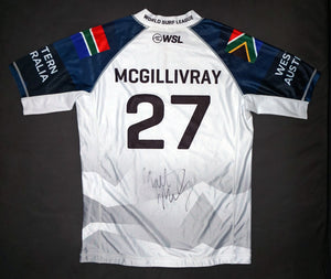 Signed Matthew McGillivray Competition Jersey (2022 Margaret River Pro)