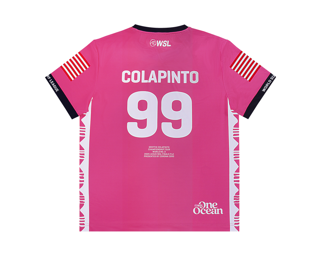 2025 Lexus WSL Finals Fiji Jersey: Griffin Colapinto