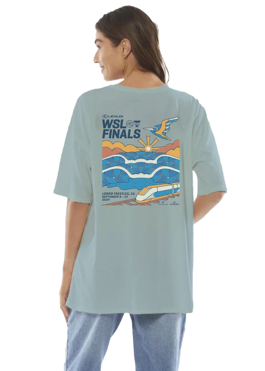 2024 Lexus WSL Finals Women's T-Shirt (Blue Sky)