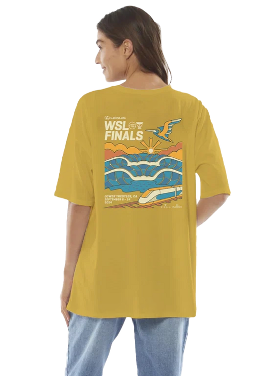 2024 Lexus WSL Finals Women's T-Shirt (Gold)
