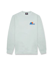 Carregar imagem no visualizador da galeria, 2025 Lexus US Open of Surfing Barrel City Crewneck Sweatshirt - Stonewashed Green