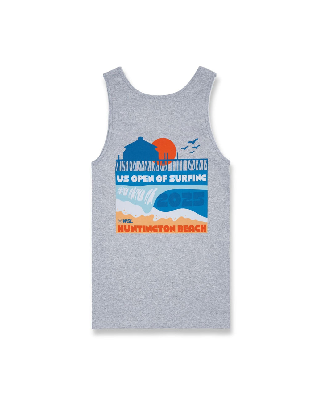 2025 Lexus US Open of Surfing Barrel City Tank - Sport Grey