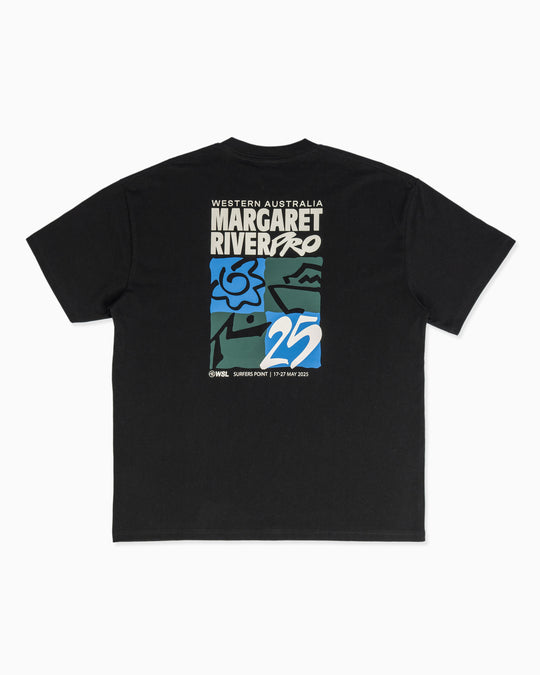 2025 Margaret River Pro Hero Kids Tee Black)