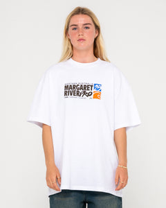 2025 Margaret River Pro Hero Tee (White)