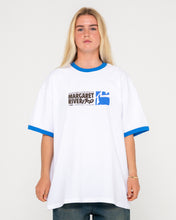 Load image into Gallery viewer, 2025 Margaret River Pro Ringer Tee (White)